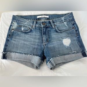Joe’s cut off shorts size 26